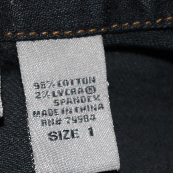 Chico's Platinum, dark denim jean  jacket   size   medium 8 - Picture 9 of 10